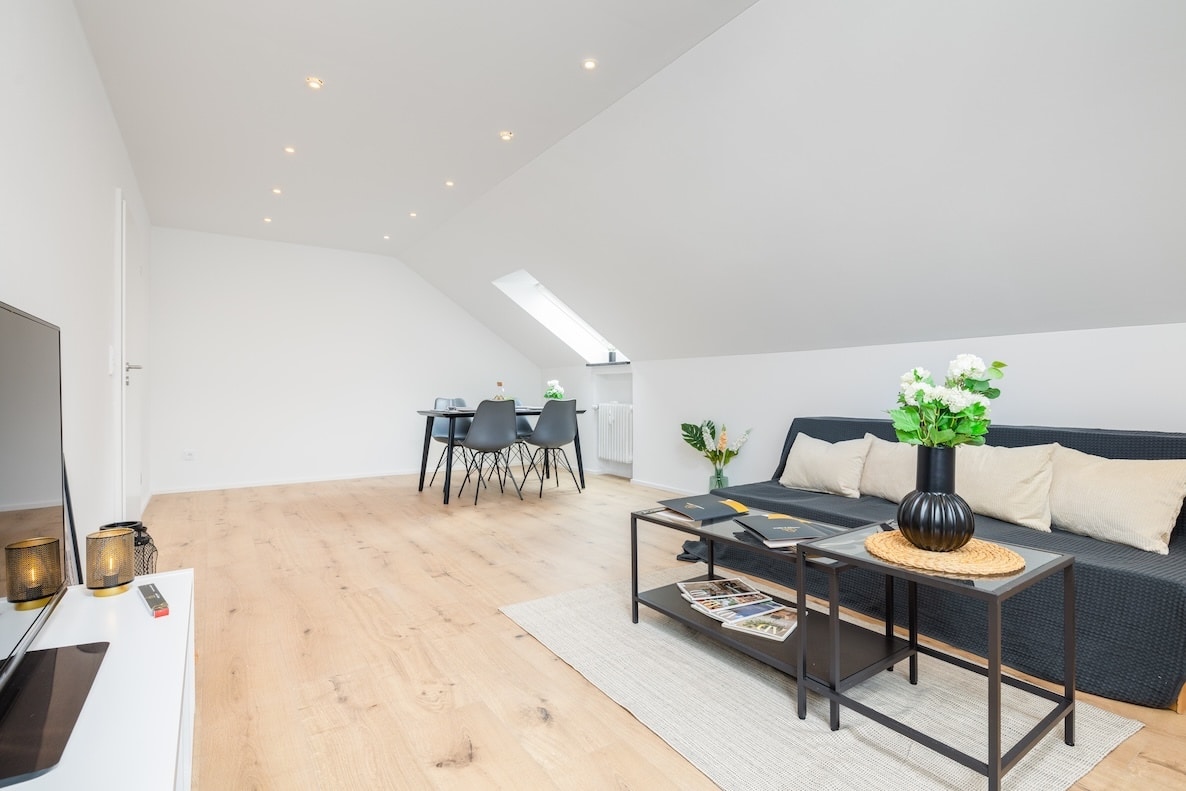 Wohn- Esszimmer Ansicht 2