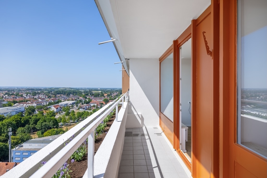 Balkon vor Schlaf- und Kinderzimmer