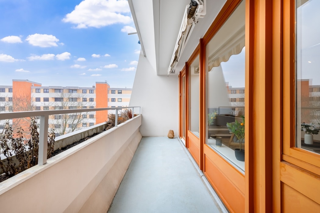 Balkon (Blick nach Süden)