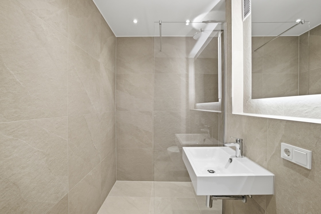 Badezimmer Ansicht 2